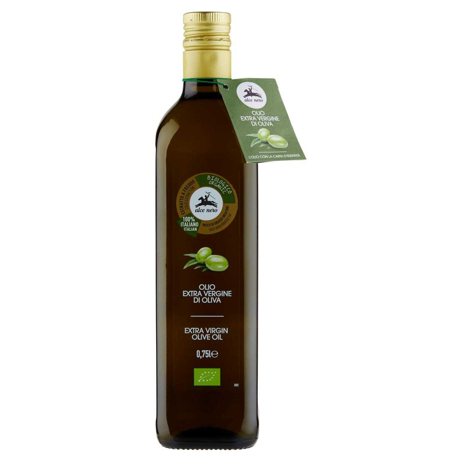 Olio extra vergine di oliva BIO 750ml Alce Nero