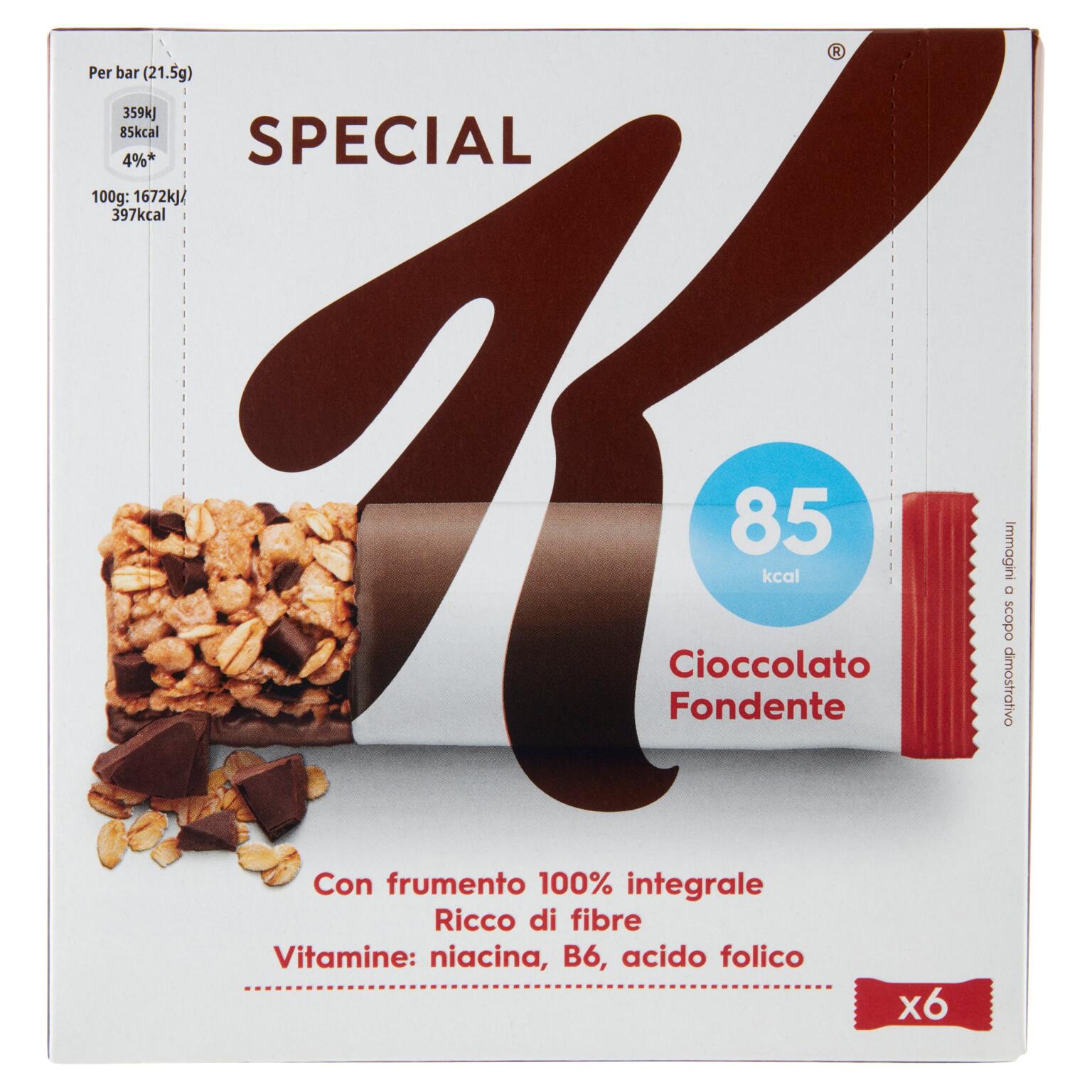 Kellogg's Special K barrette al cioccolato 6x21g