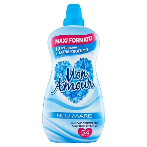 Ammorbidente concentrato Blu Mare 54 lavaggi 1350ml Mon Amour