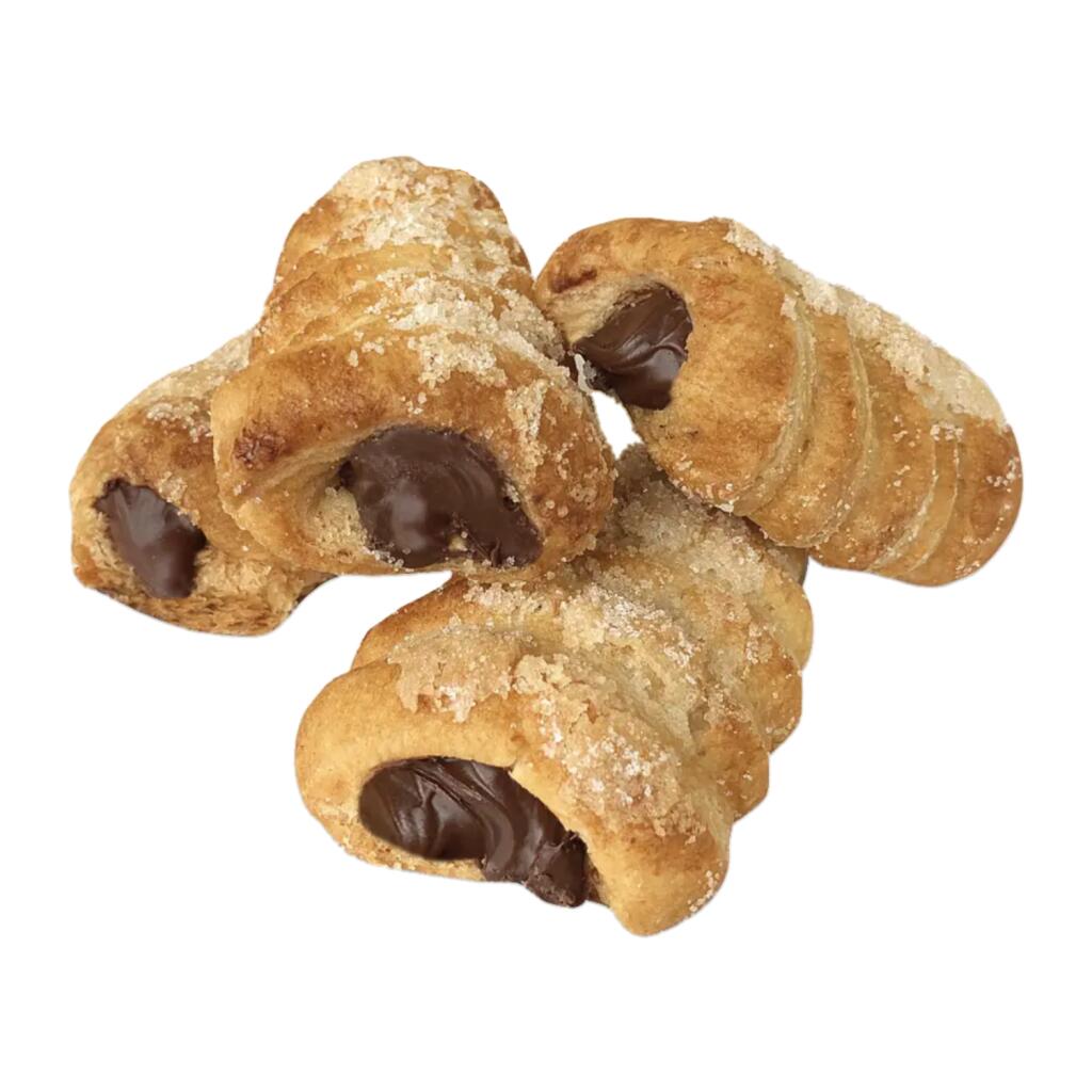 Cannoncini di sfoglia con crema alla nocciola 200g Antico Mulino 3 Spighe