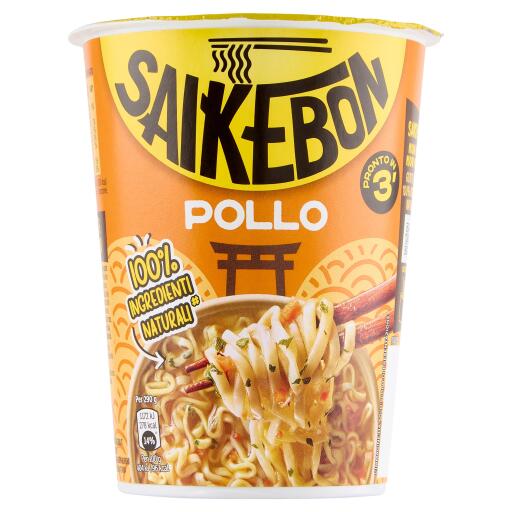Saikebon Nudolini Orientali Pollo e Verdure 60g Star