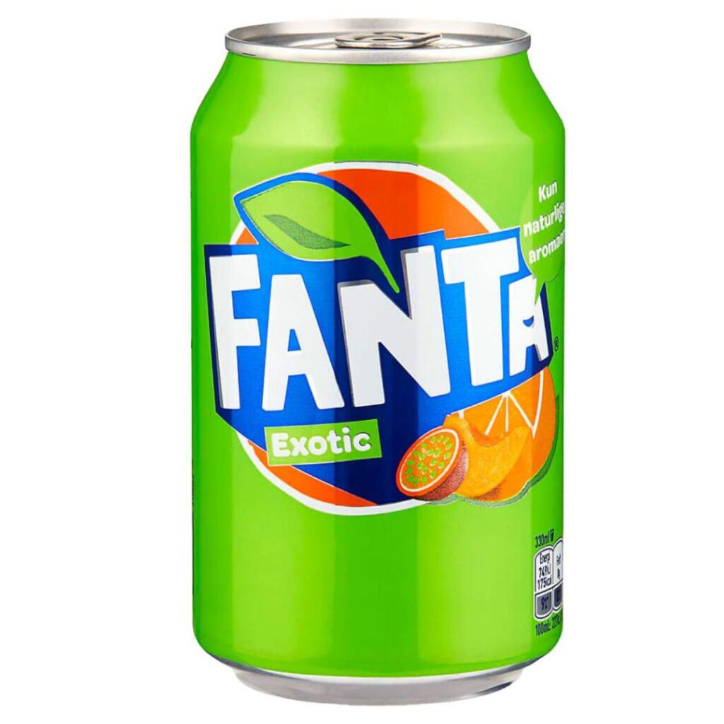 Fanta exotic lattina da 33cl