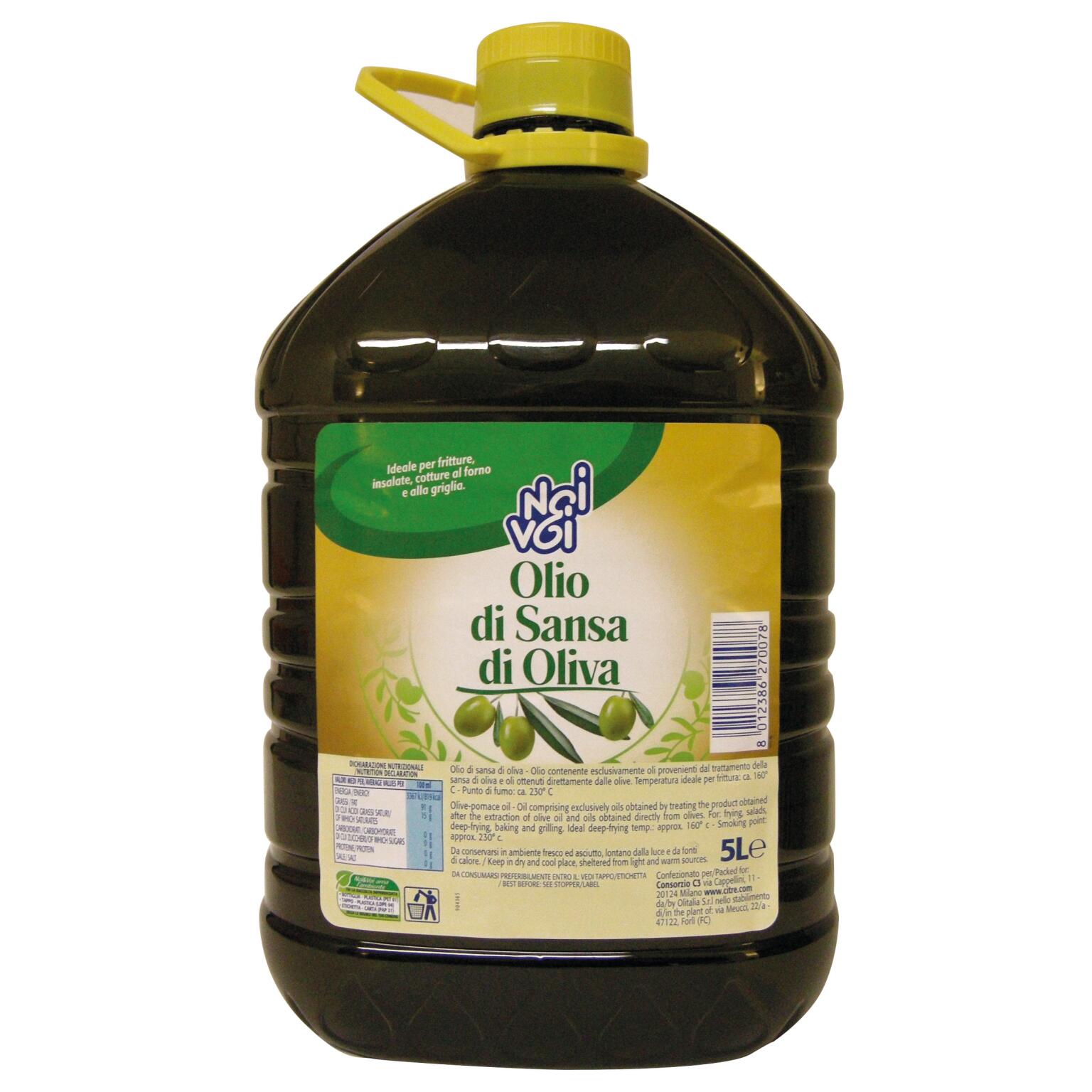 Olio di Sansa di Oliva 5l Noi&Voi
