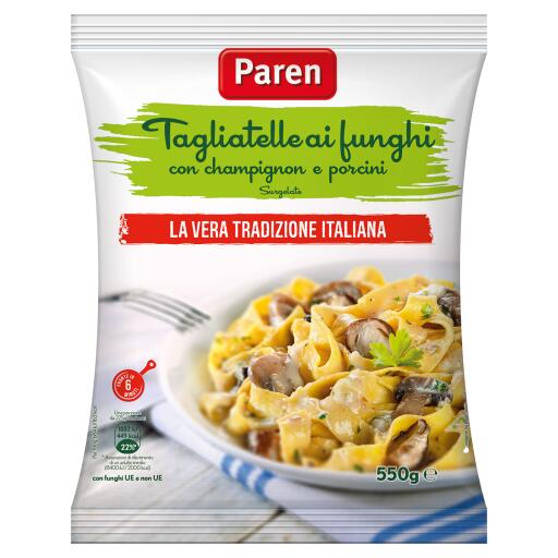 Tagliatelle ai funghi porcini 550g Paren