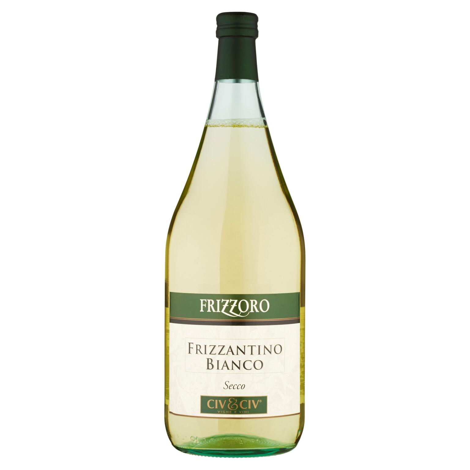 Vino frizzantino bianco secco 1.5l Frizzoro Civ&Civ
