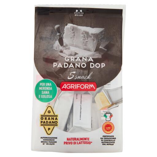 Grana Padano DOP Snack 20gx5 Caseifici Granterre