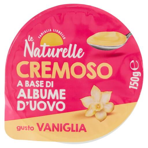 Dessert a base di albume d'uovo gusto Vaniglia da 150g
