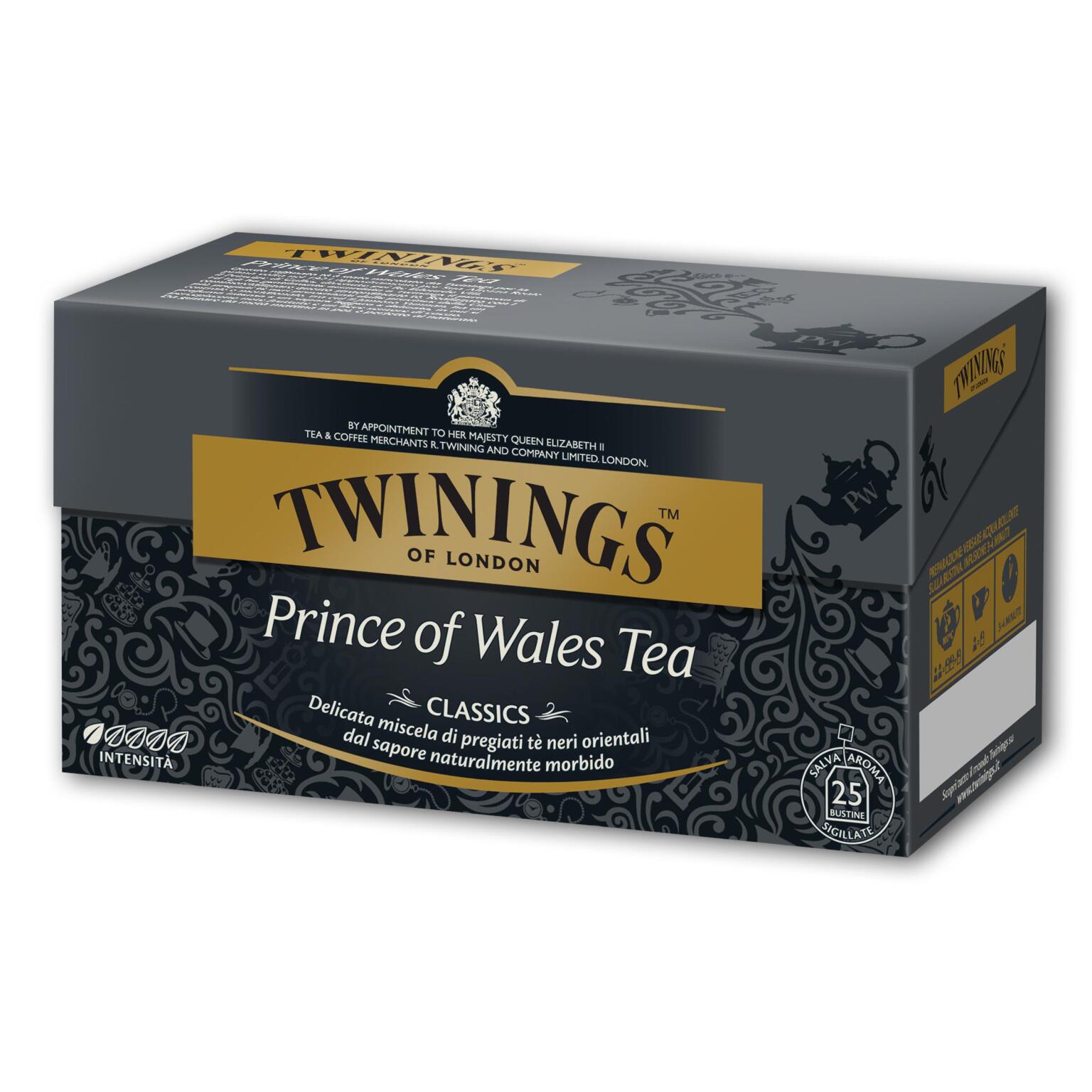 Twinings tè prince of wales classico 25 filtri