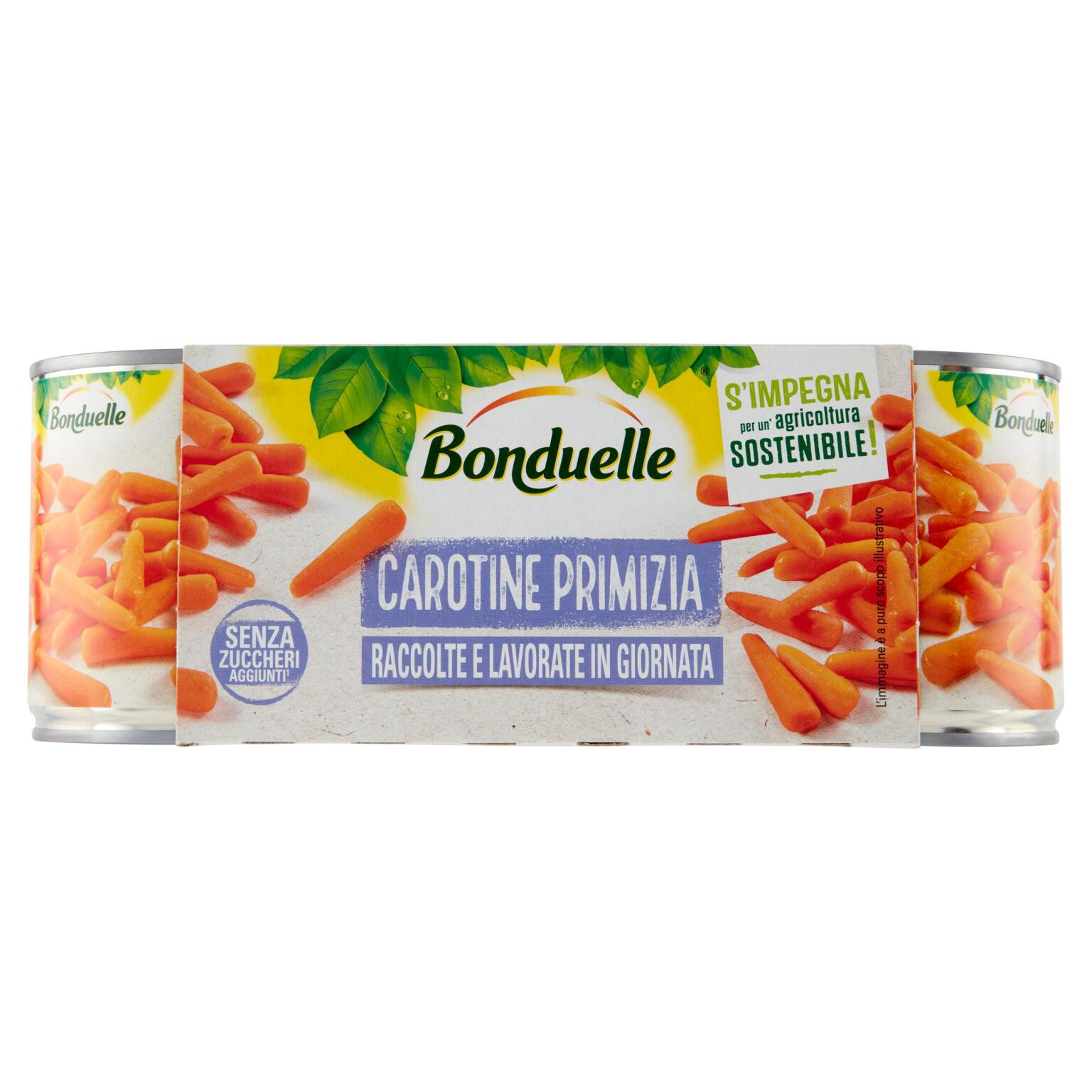Carotine Primizia 3x200g Bonduelle