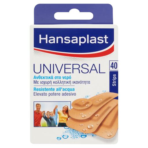 Cerotti Universal assortiti 40 pezzi Hansaplast
