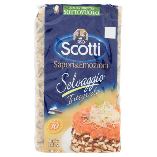 Riso selvaggio integrale 500g Scotti