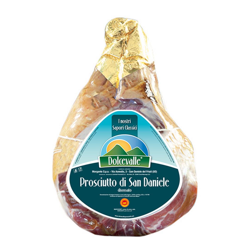 Prosciutto crudo San Daniele Dop s/osso addobbo