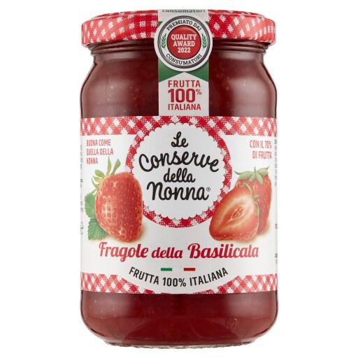 Confettura extra di fragole 330g, Le conserve della nonna