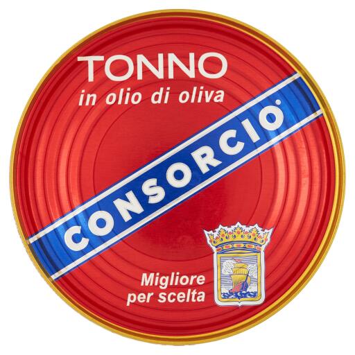 Tonno in olio di oliva 180g in latta Consorcio