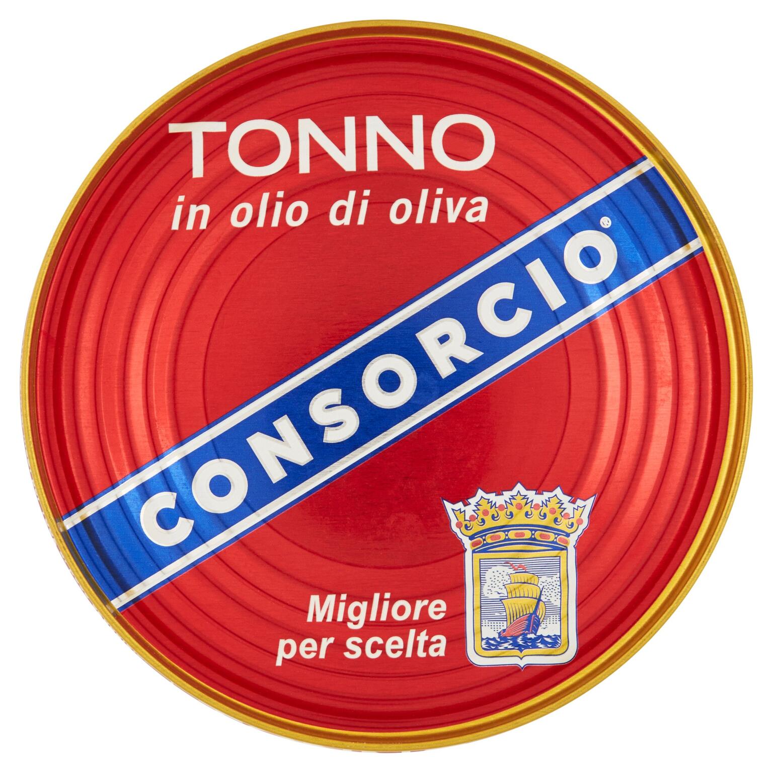 Tonno in olio di oliva 180g in latta Consorcio