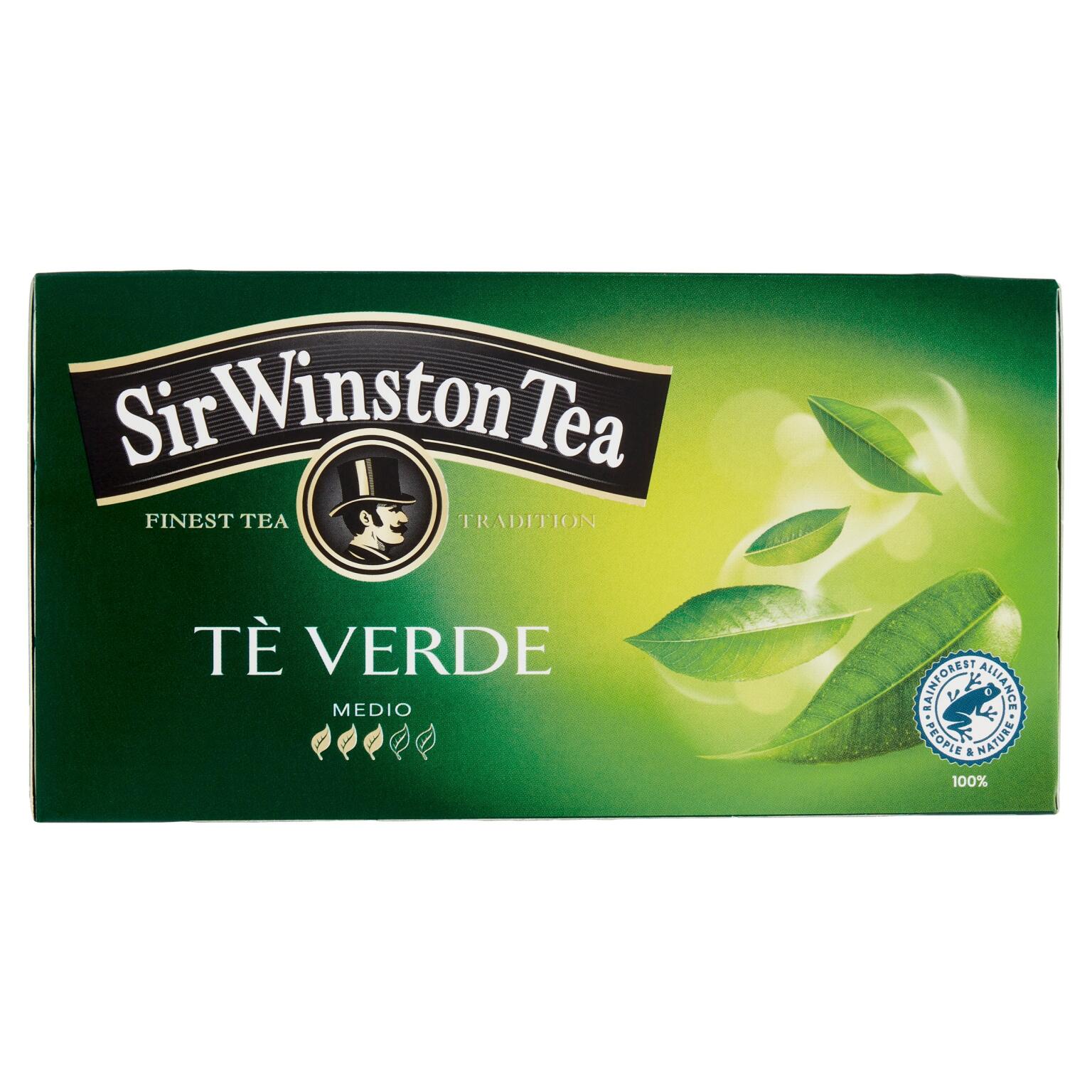 Tè verde medio 24 filtri Sir Winston Tea