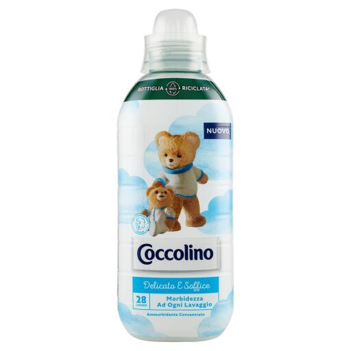 Coccolino Concentrato Delicato Soffice 645ml da 28 lavaggi