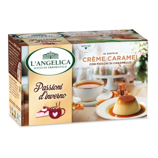 Tisana Passione d'inverno Creme Caramel da 15 filtri L'angelica