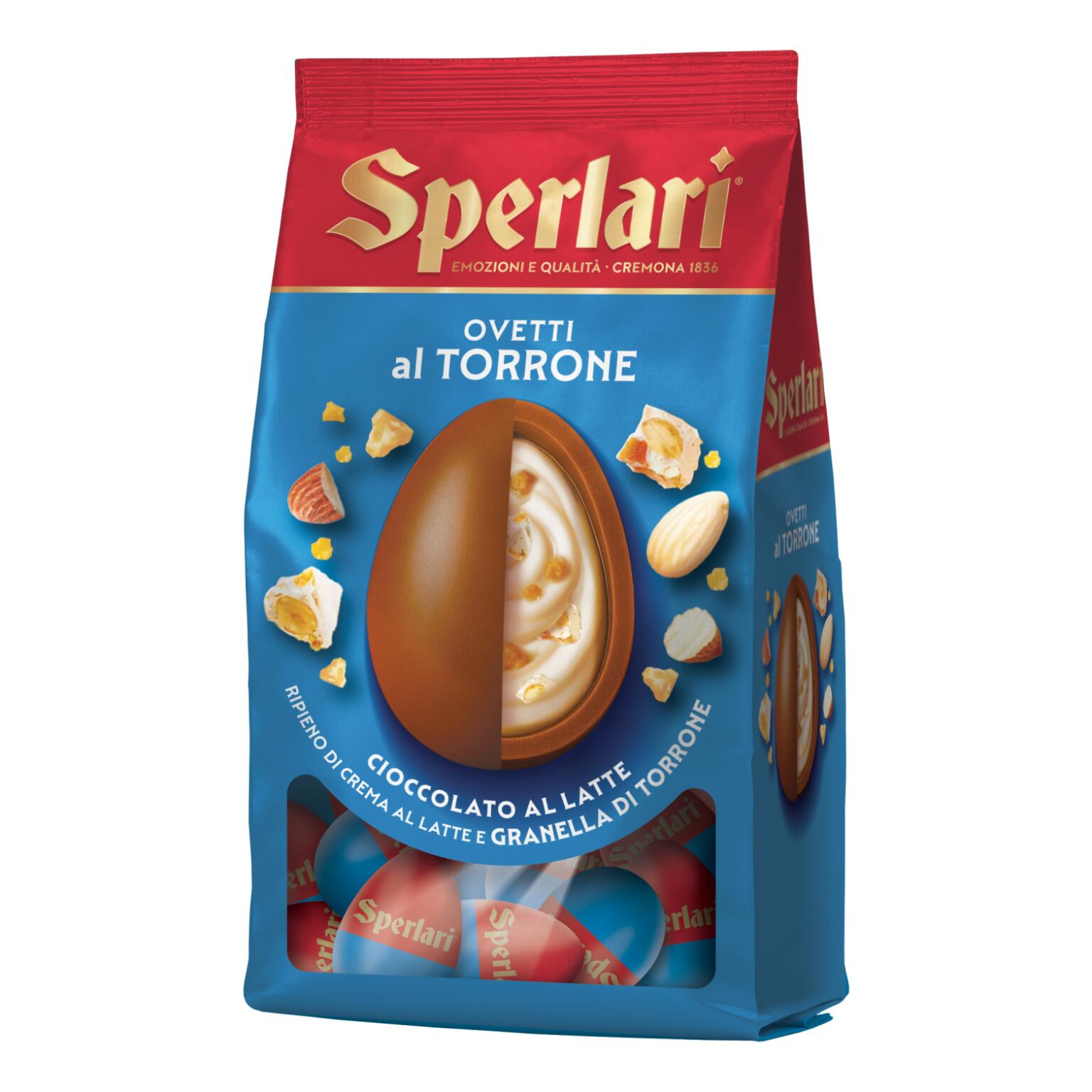 Ovetti Latte e Granella di Torrone 150g Sperlari
