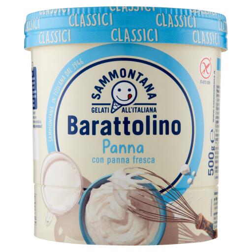 Barattolino Panna 500g Sammontana