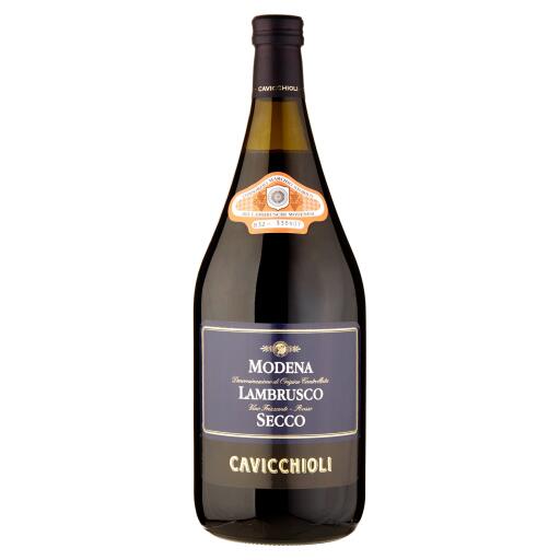 Lambrusco Modena secco DOC 1,5L Cavicchioli