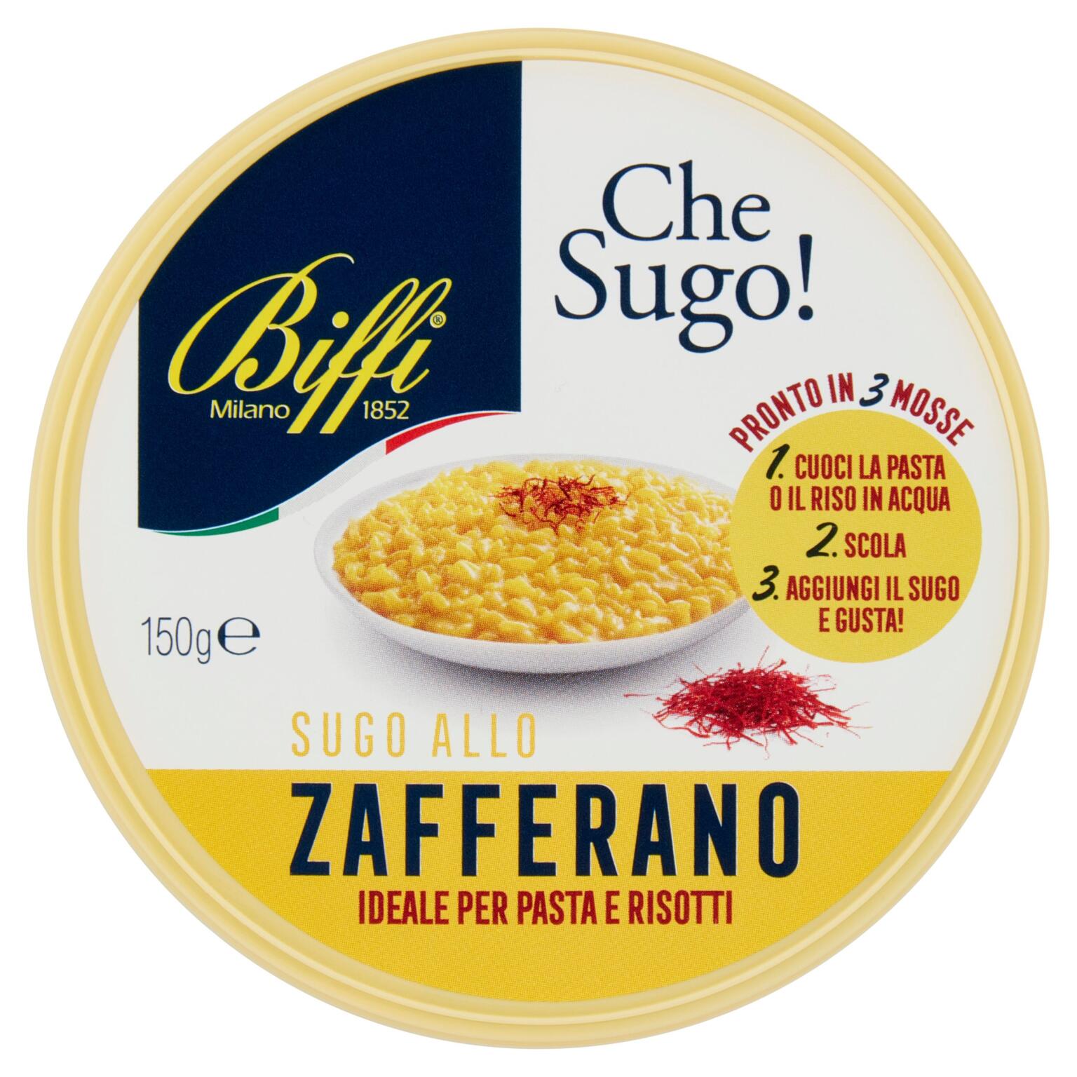Sugo Fresco allo Zafferano 150g Biffi