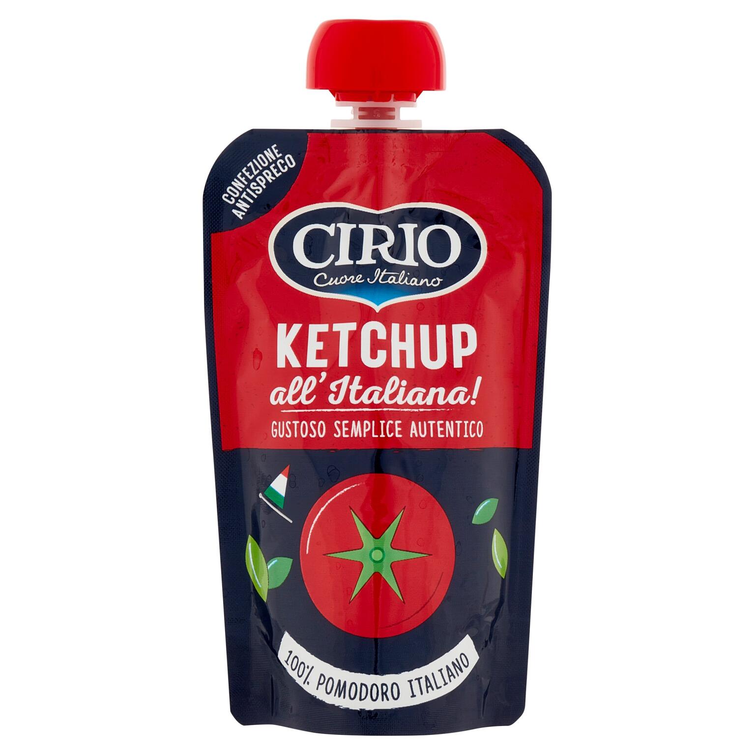 Ketchup all'Italiana 120g doypack Cirio