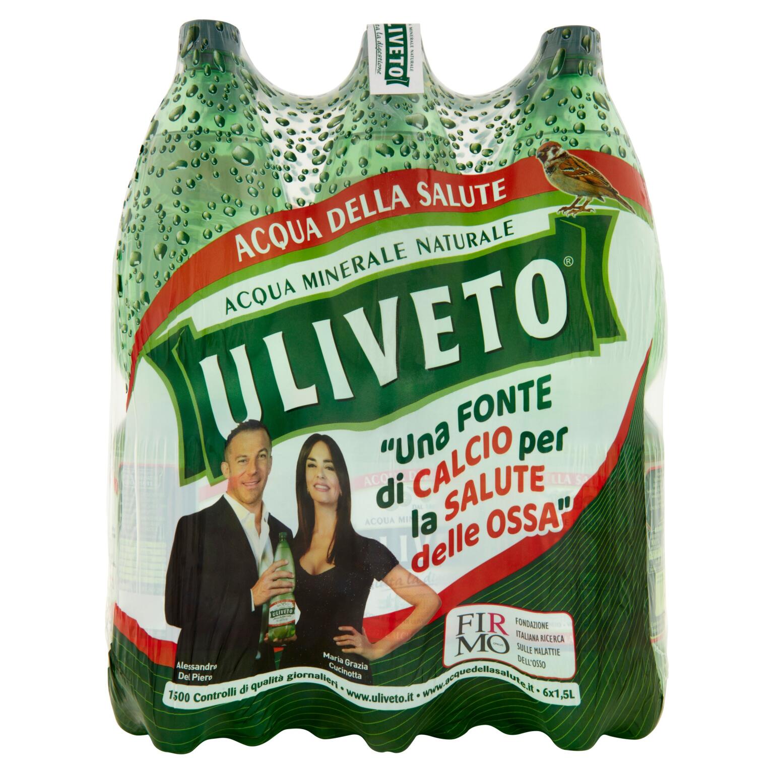 Acqua Uliveto Naturale 1,5Lx6