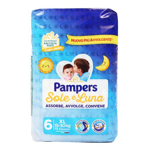Pampers sole&Luna Xl x13pz