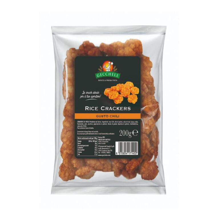 Rice Crackers 200g Gecchele