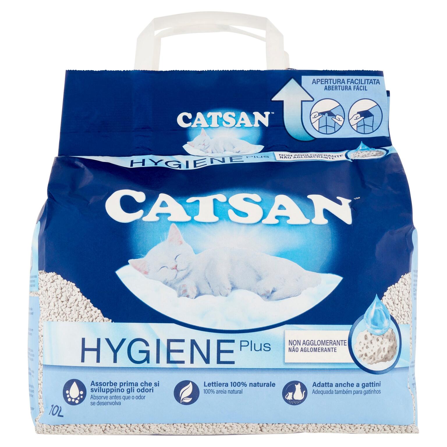 Lettiera per gatti hygiene 10 litri