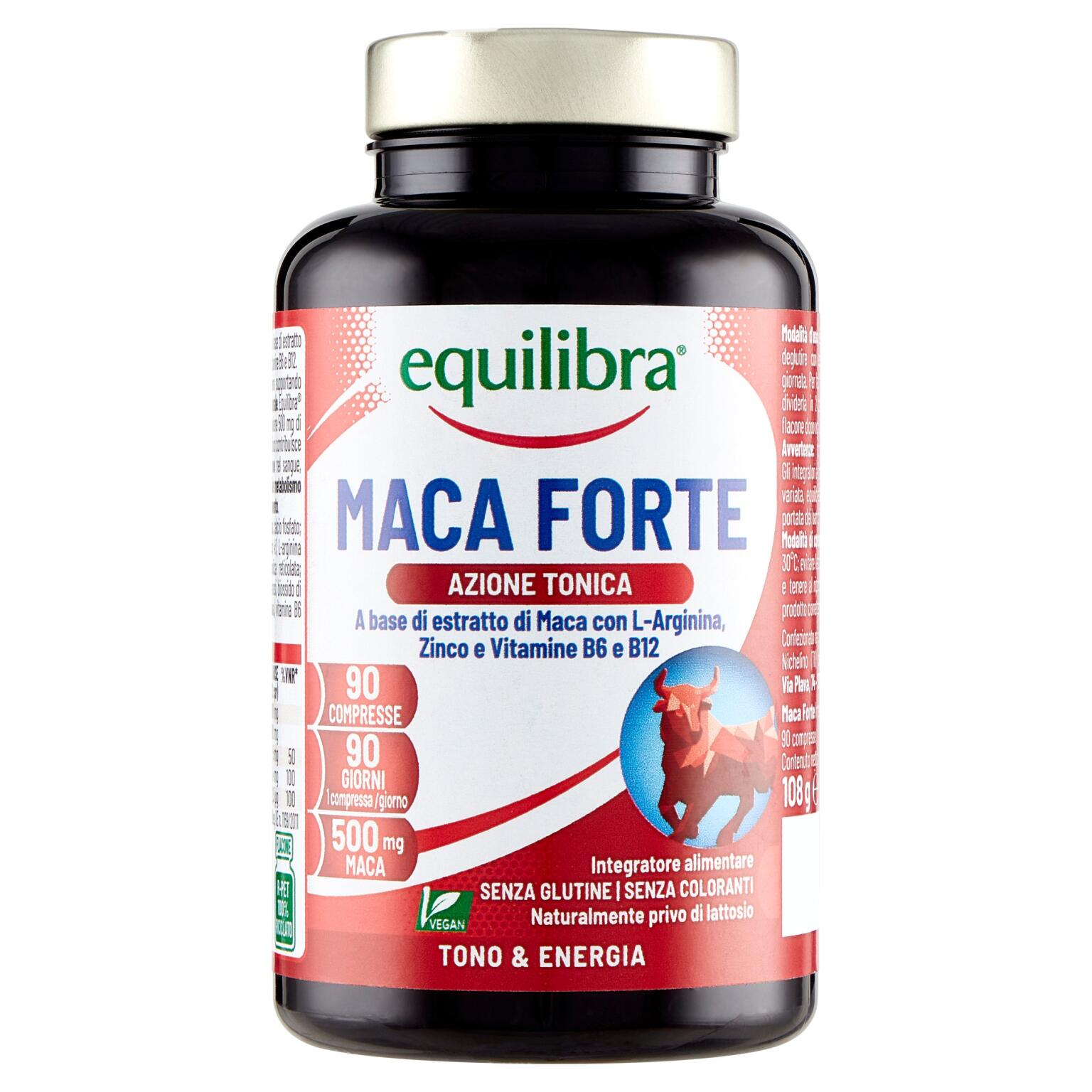 Maca Forte 90Caps 108g Equilibra