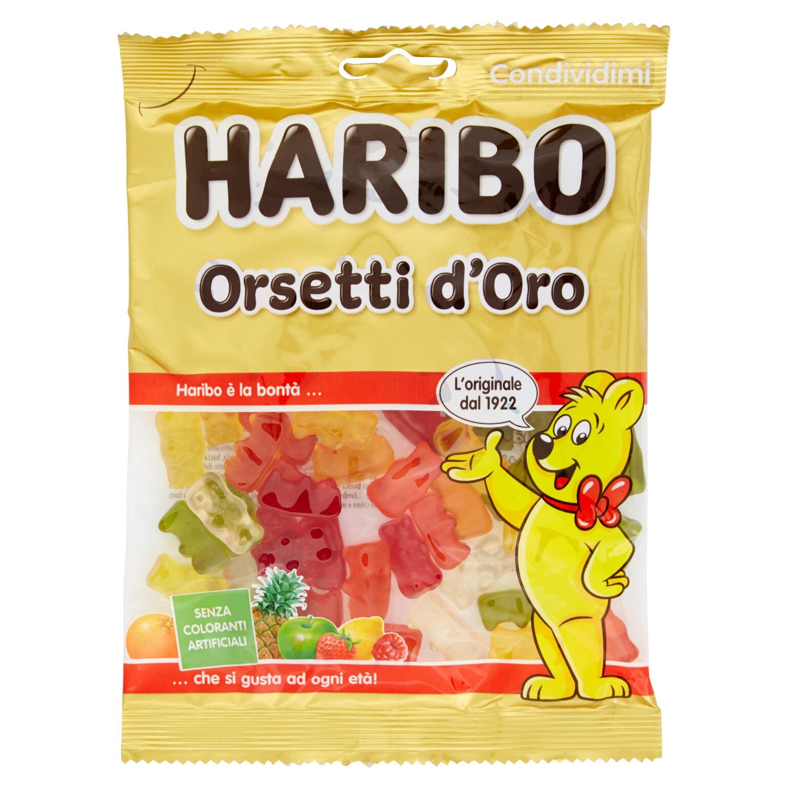 Busta orsetti d'oro 175g Haribo