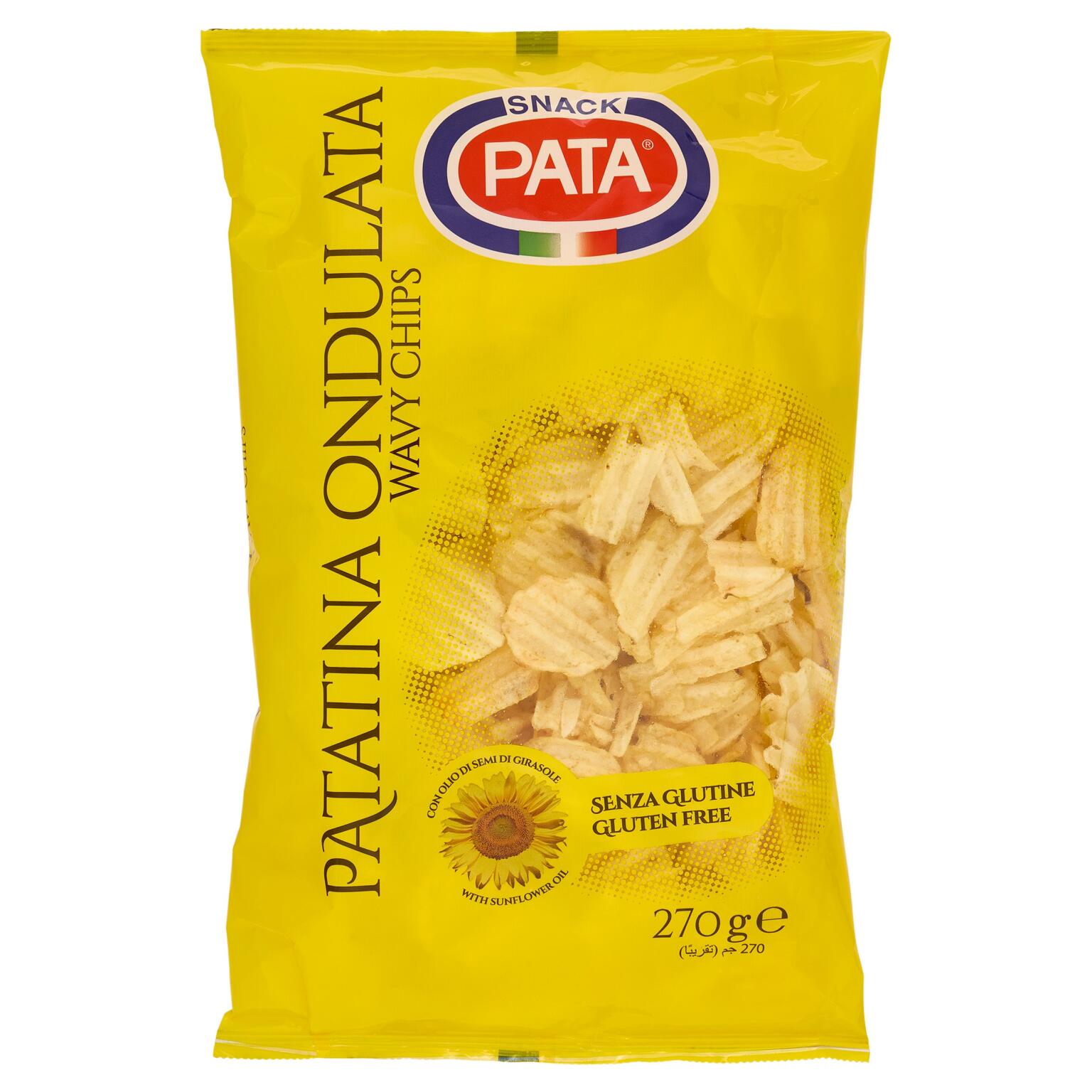 Patatina Pata Ondulata 270g