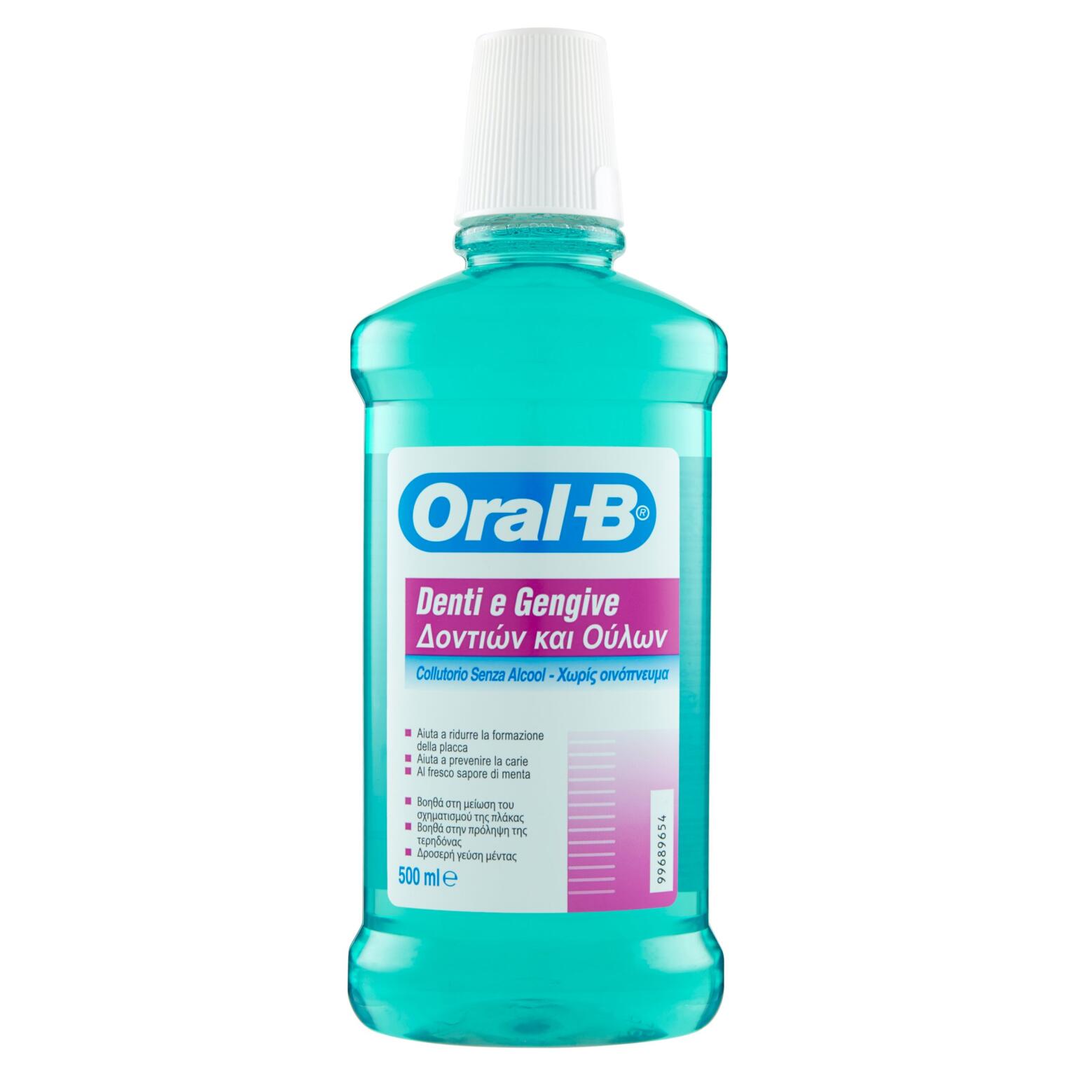 Collutorio denti&gengive Oral B 500ml