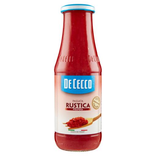 Passata rustica polposa 700g De Cecco