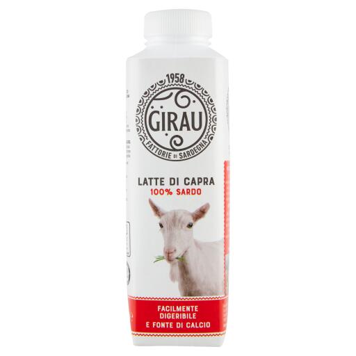 Latte di capra ESL intero 500ml Fattorie Girau