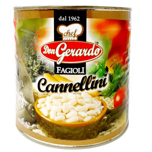 Cannellini lessati 2,55kg Don Gerardo