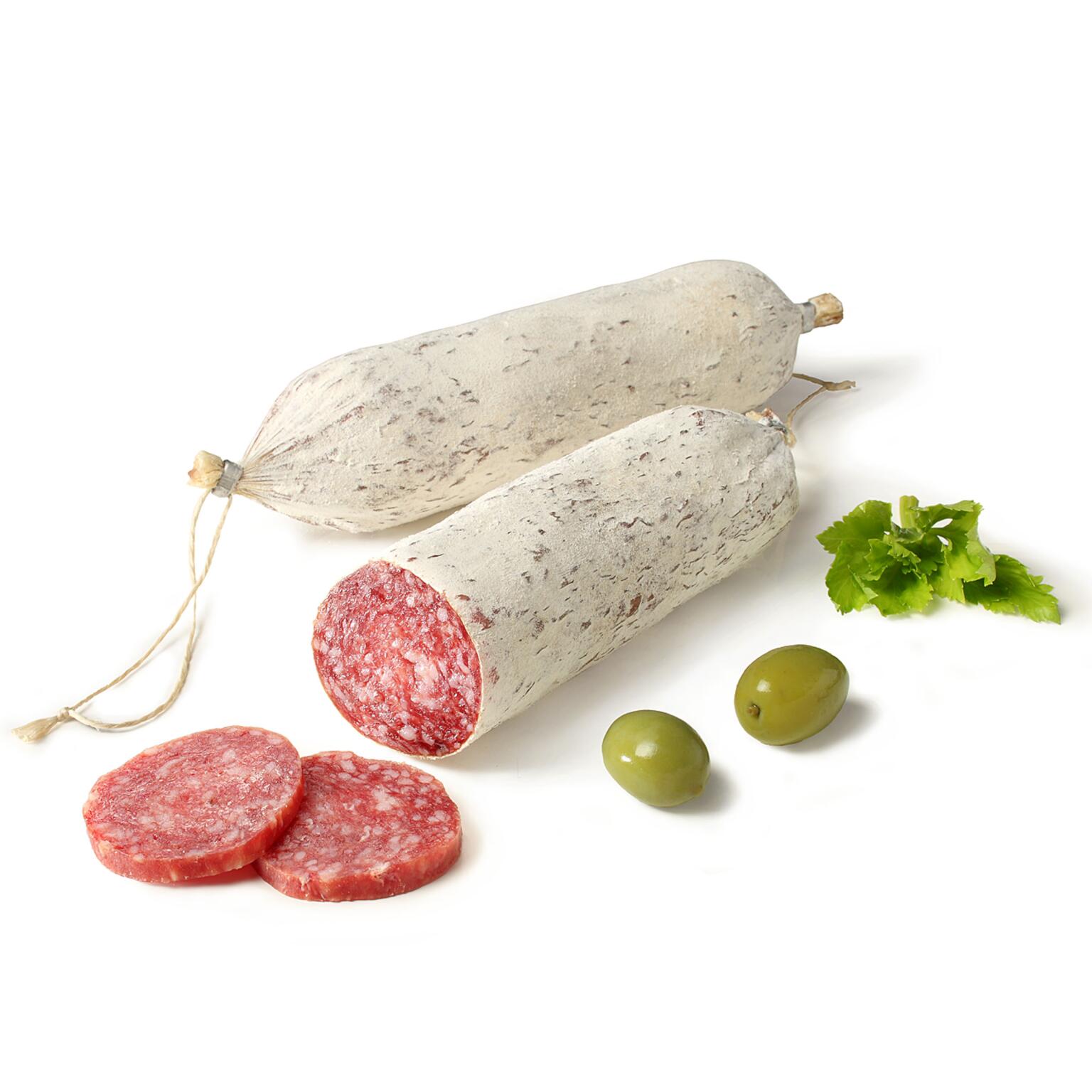 Salame Milano tagliato a metà Salmilano