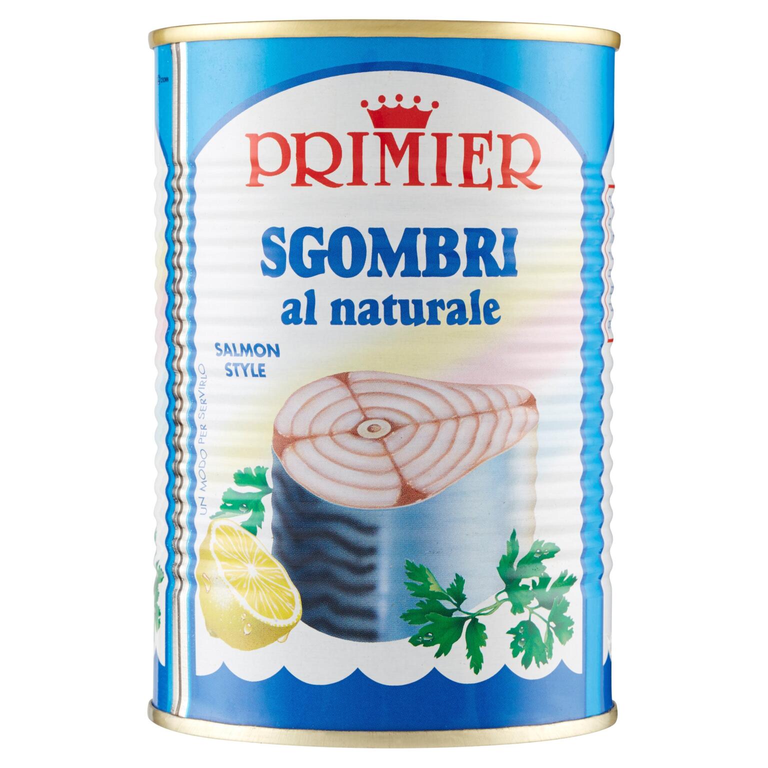 Sgombri al naturale Mackerel Primier 300g