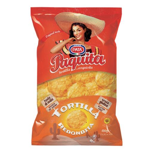 Tortilla Redondita Paquita 400g Pata