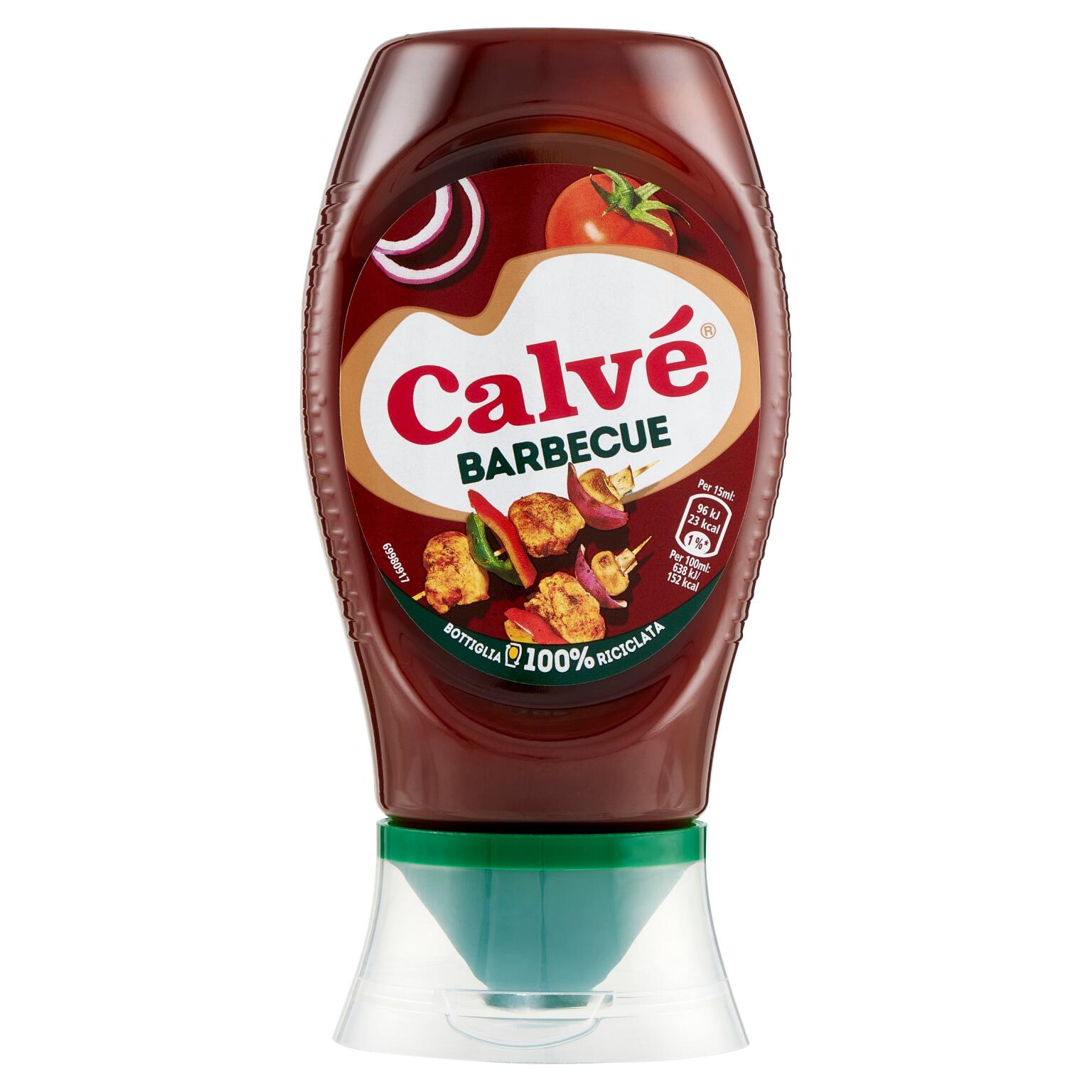 Salsa barbecue top down 250ml Calvè