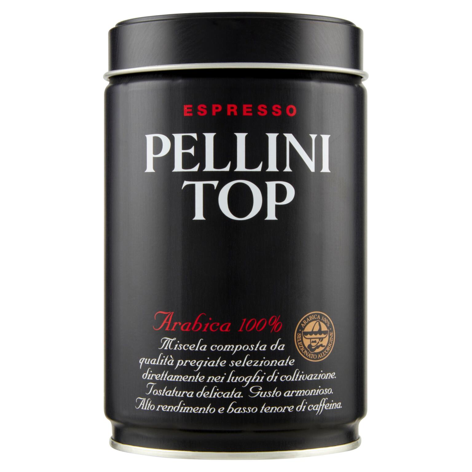 Caffè 100% arabica Top 250g Pellini