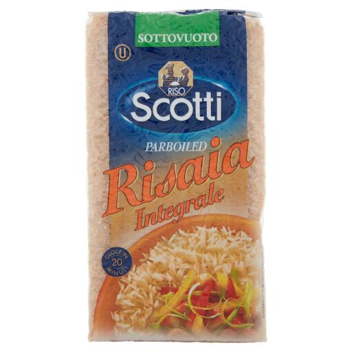 Riso parboiled risaia integrale 1Kg Scotti