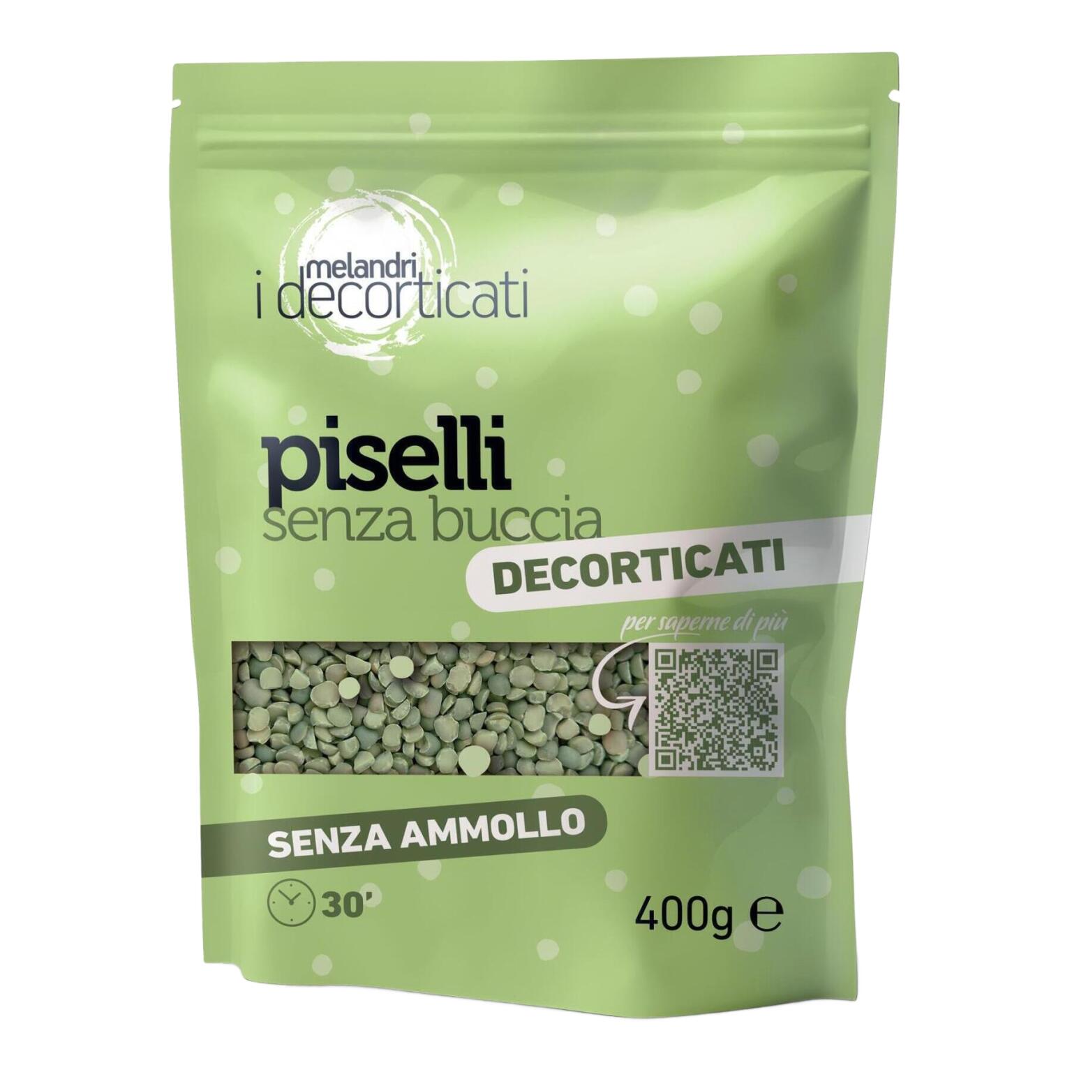 Piselli s/buccia 400g i decorticati
