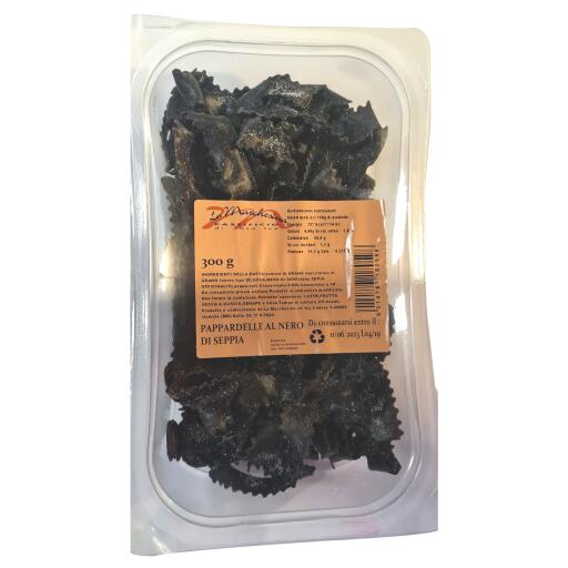 Pappardelle al nero di seppia 300g "La Marchesina"