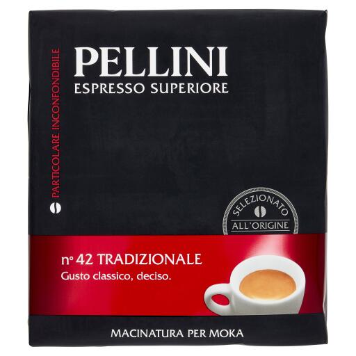 Caffè Espresso Superiore N.42 Tradizionale 2x250g Pellini