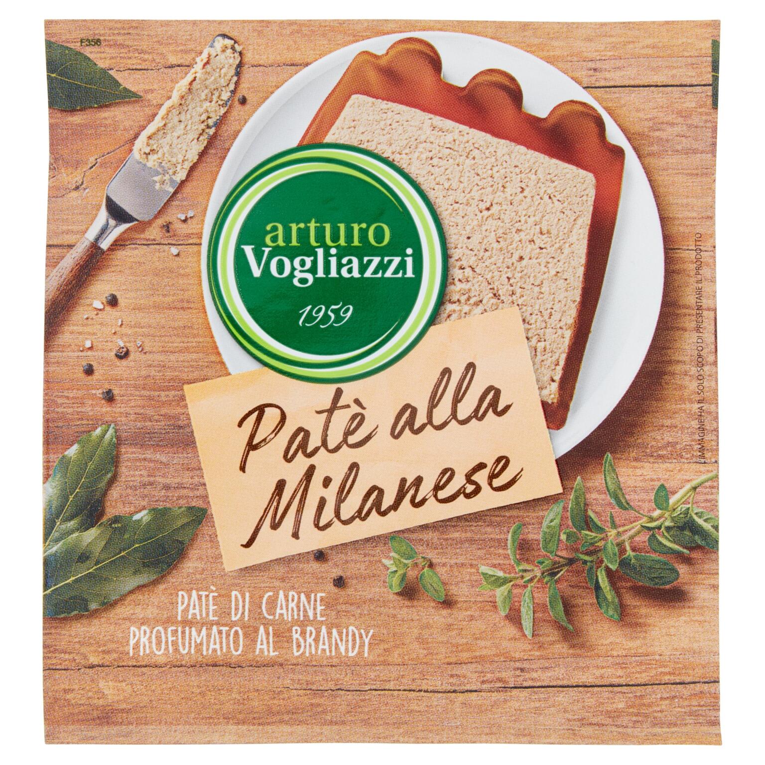 Patè alla Milanese 250g Arturo Vogliazzi
