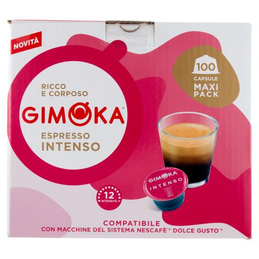 100capsule x Caffè Espresso Intenso compatibili con macchine Dolcegusto