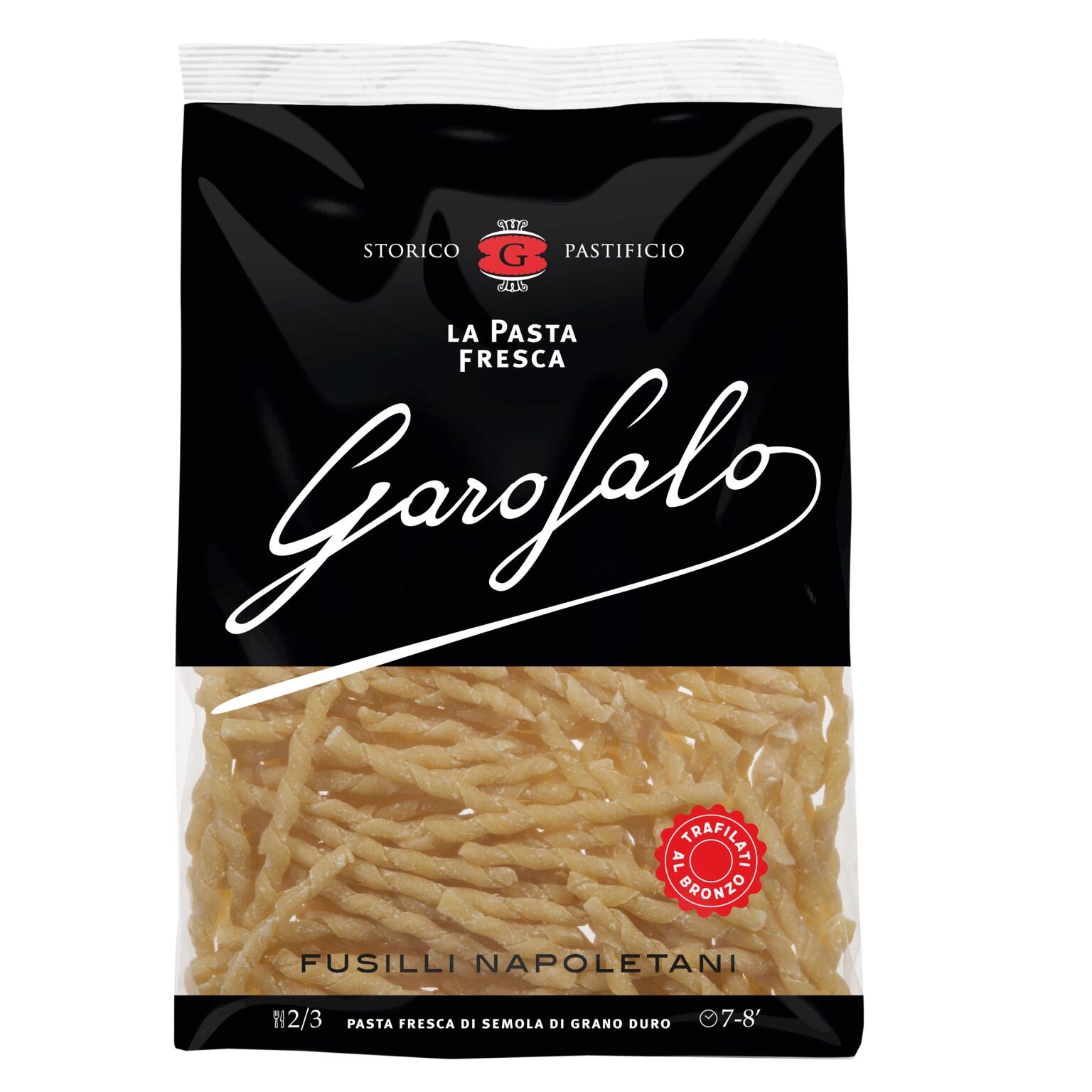 Fusilli pasta fresca di grano duro 400g PastificioGarofalo